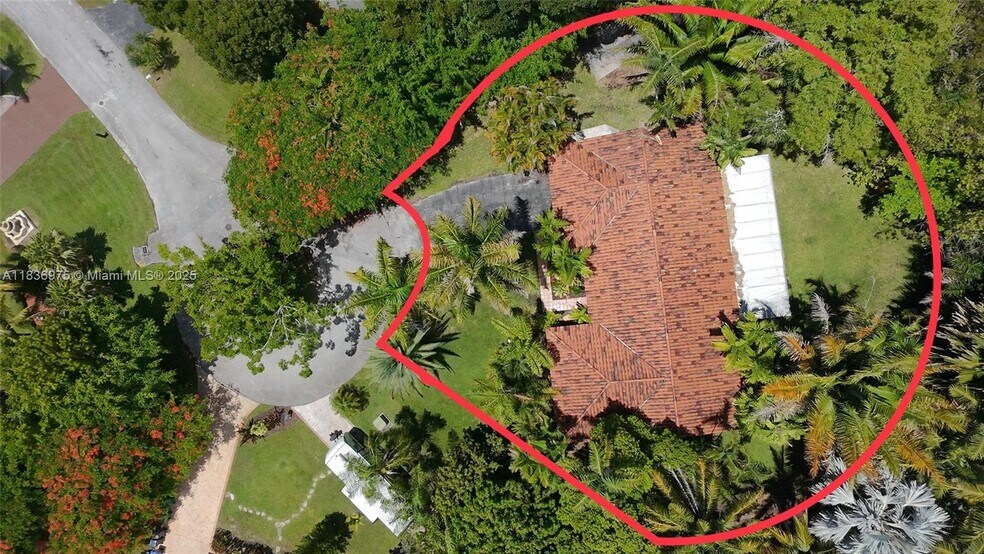 Aerial View - 18421 SW 86th Ct