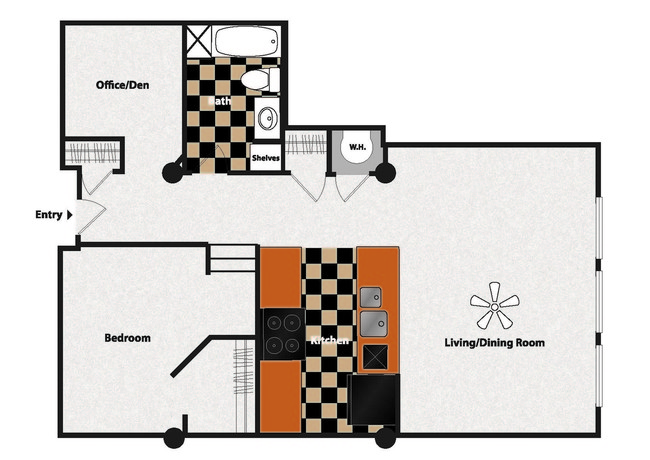 East 8 Lofts floorplan - East 8 Lofts