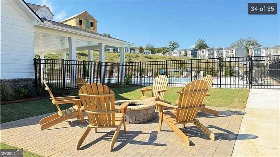 Community Firepit - 2703 Stream Valley Ln NW