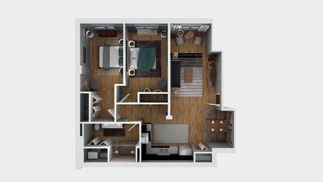 Floorplan - Five Star Apartments