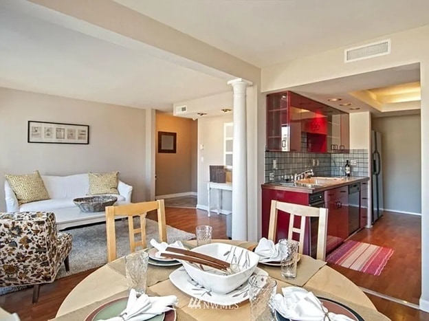 Open dining room - 7850 E Green Lake Dr N