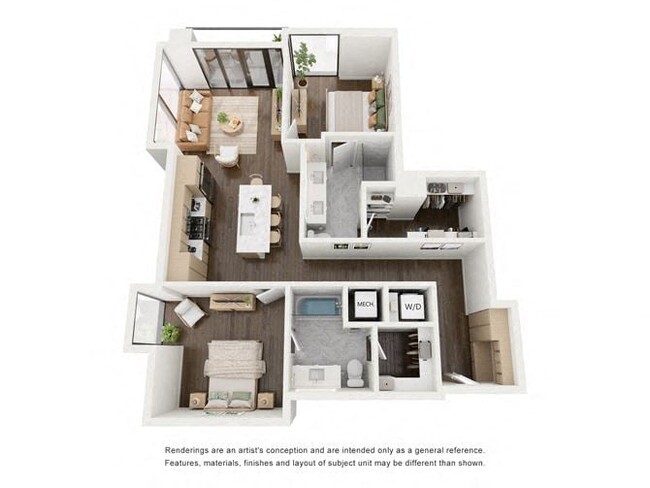 Floorplan - 700 River
