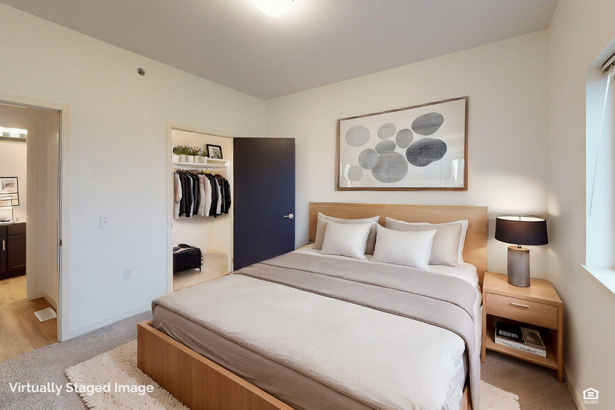 Staged Bedroom - Sage Meadow Apartments & Townhomes