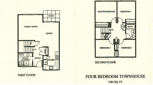 Floorplan - Delta Village Apartments