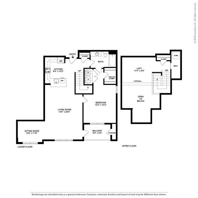 Floorplan - The Elms at Century