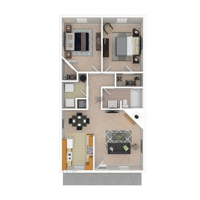 Floorplan - Spurlock North Apartments