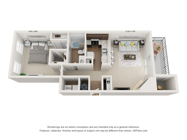 Floorplan - River Oak Apartments