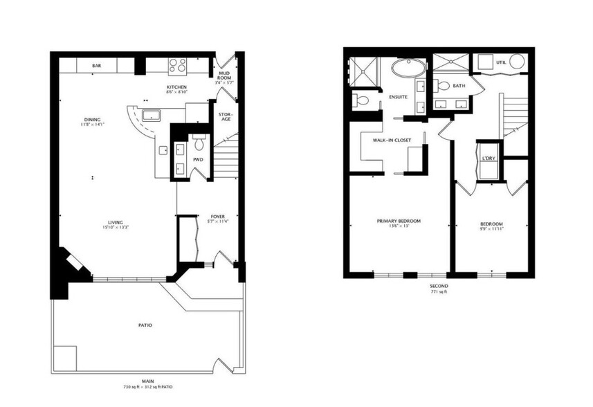 Floorplans - 150 W Eugenie St