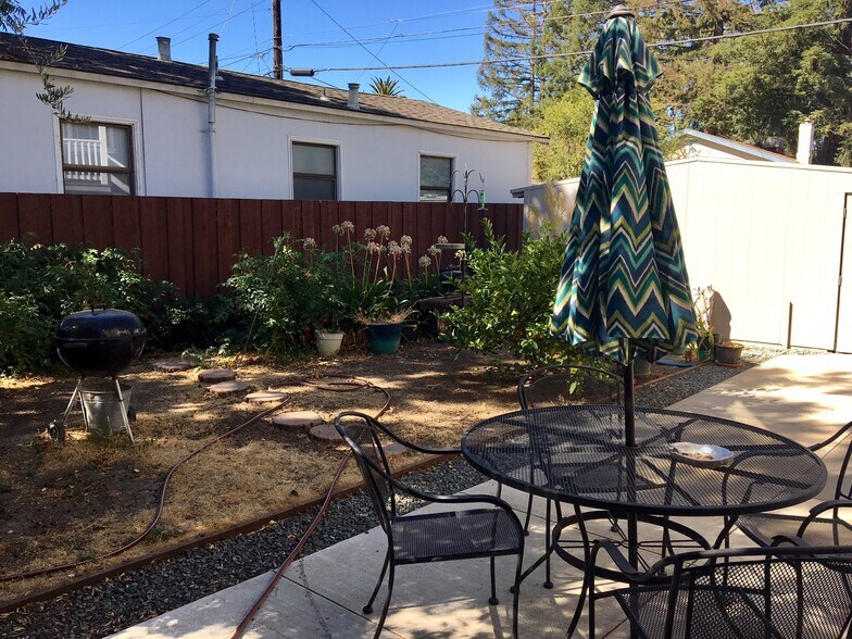 Backyard - 2104 Castro St