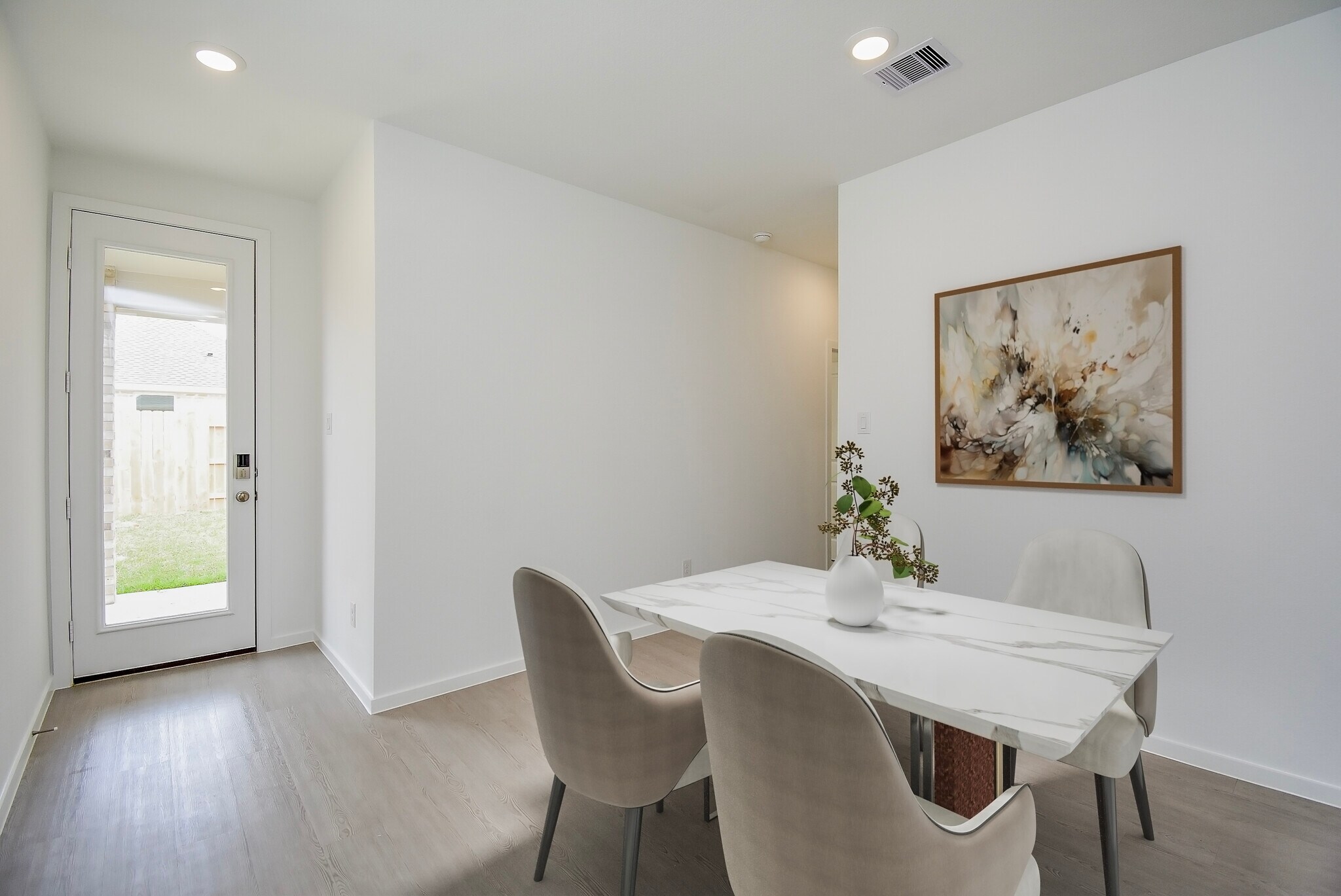 Staged Photo: Kitchen dining space - 6714 Iron Clover Dr