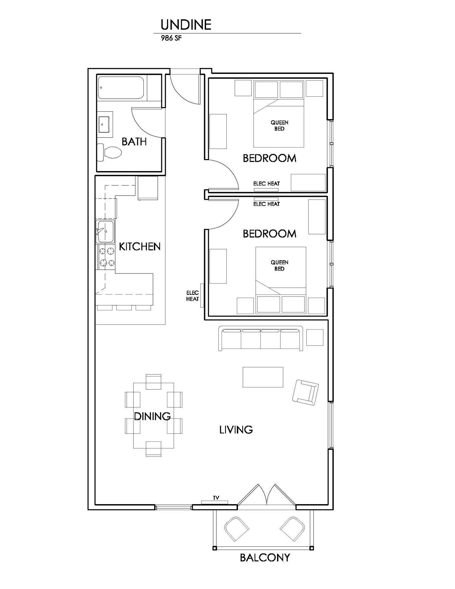 Floor Plan - 957 Steamboat Slough Rd