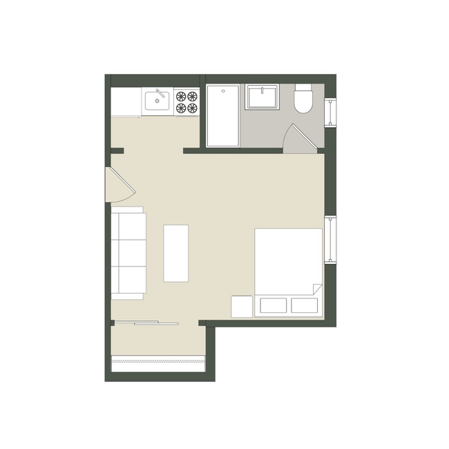 Floorplan - 3616 N. Pine Grove Ave.