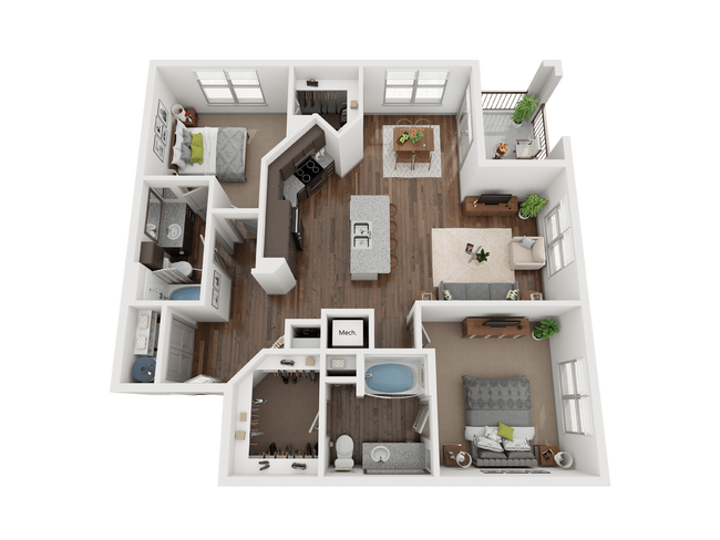 Floorplan - The Grand at Manor