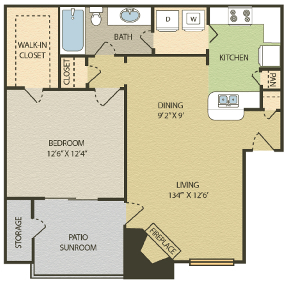 Floorplan - The Glen at Highpoint