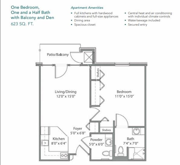 Floorplan - Pine Ridge of Garfield