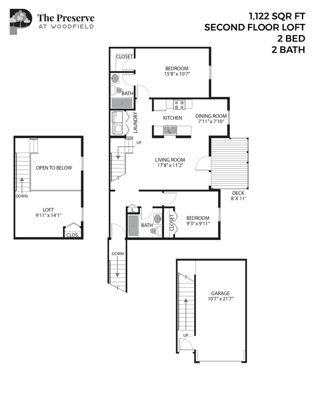 Floorplan - The Preserve at Woodfield