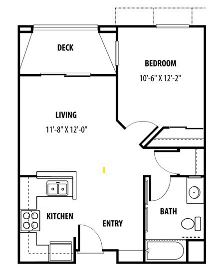 Floorplan - Shiraz Senior Apartments