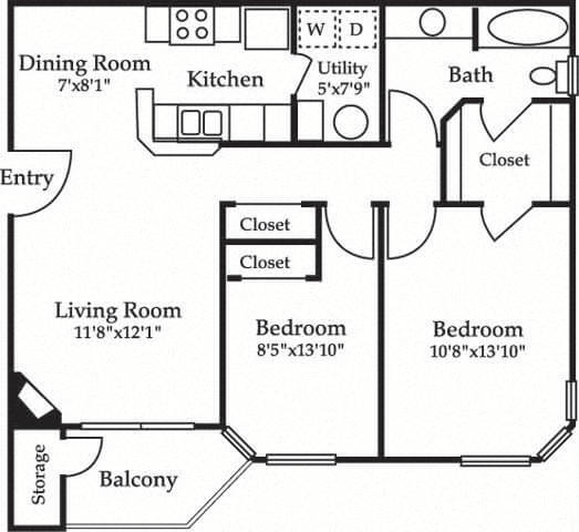 Floorplan - James Pointe