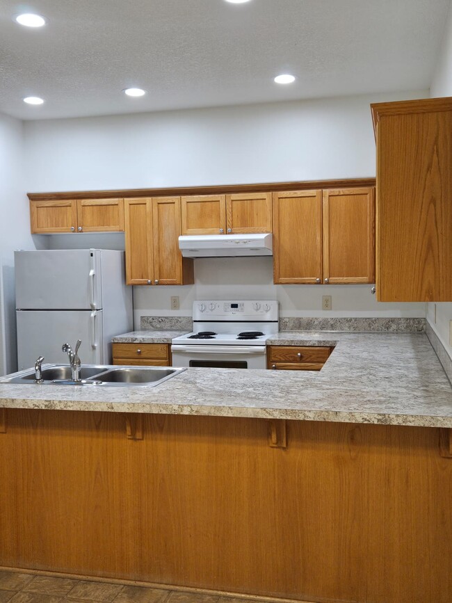 View ino kitchen from dining area - 528 Fenton Ave