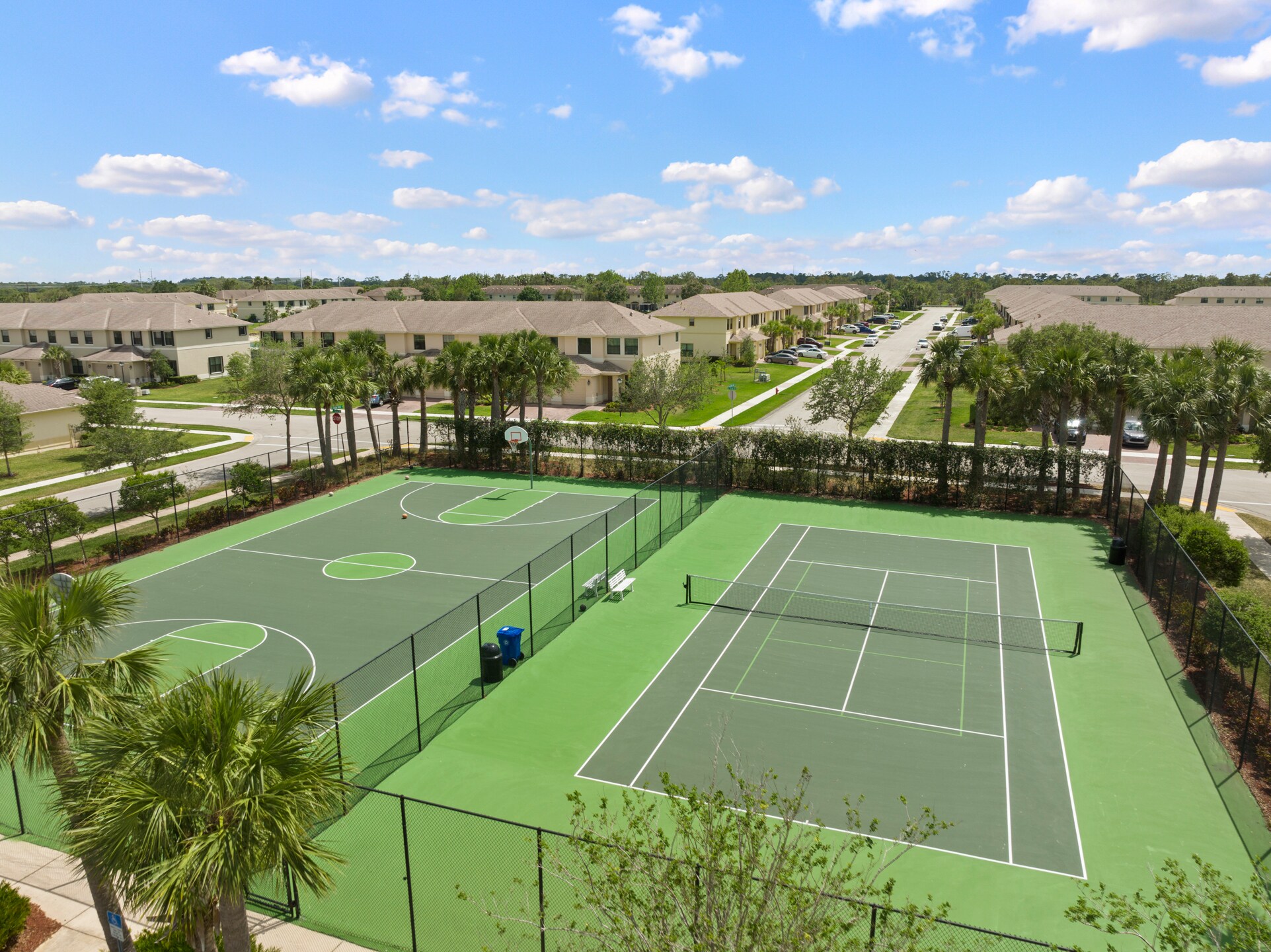 Tennis & Basketball Court - 9945 E Villa Cir