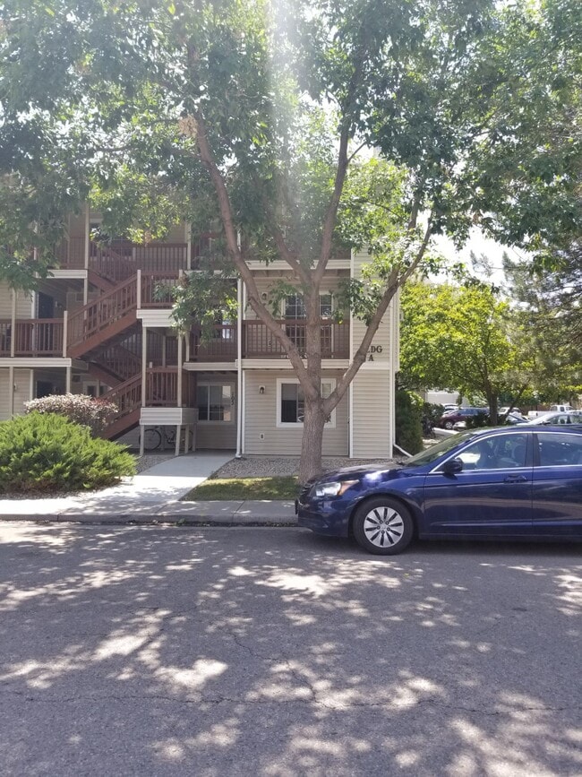 Street parking and parking lot behind unit - 1221 University Ave