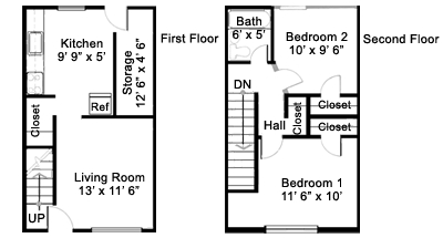 2BR/1BA - Livermore Heights Apartments