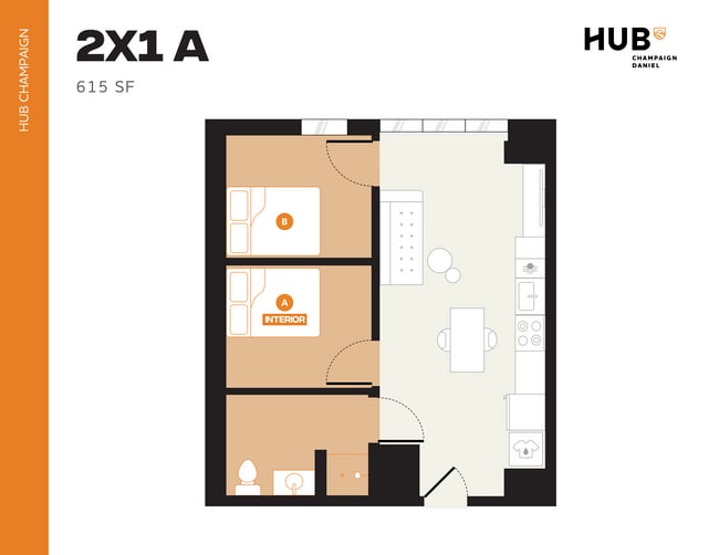 2x1 A - Hub Champaign