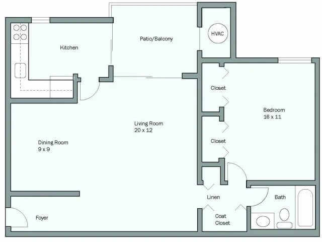Floorplan - The Springs At Reston