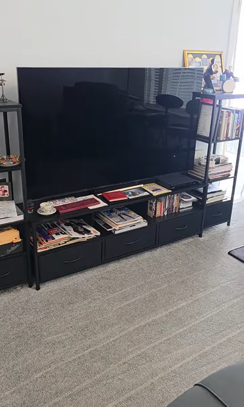 65-inch TV and ent. unit - 27 Booth St