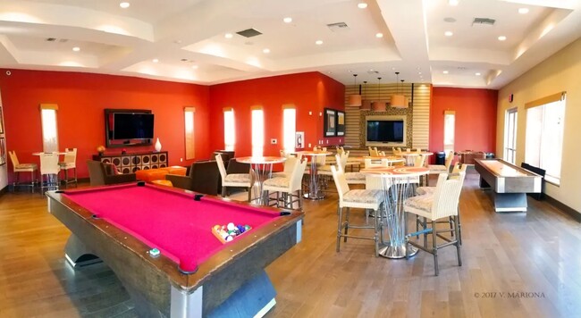 The Billiards room has pool, foosball, shuffleboard, and provides a gathering place - 5429 Strand