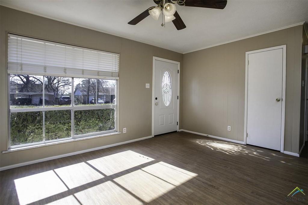 New front door and big picture windows - 1511 Milam Dr
