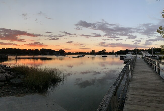 Property view and dock - 66 Shore Rd