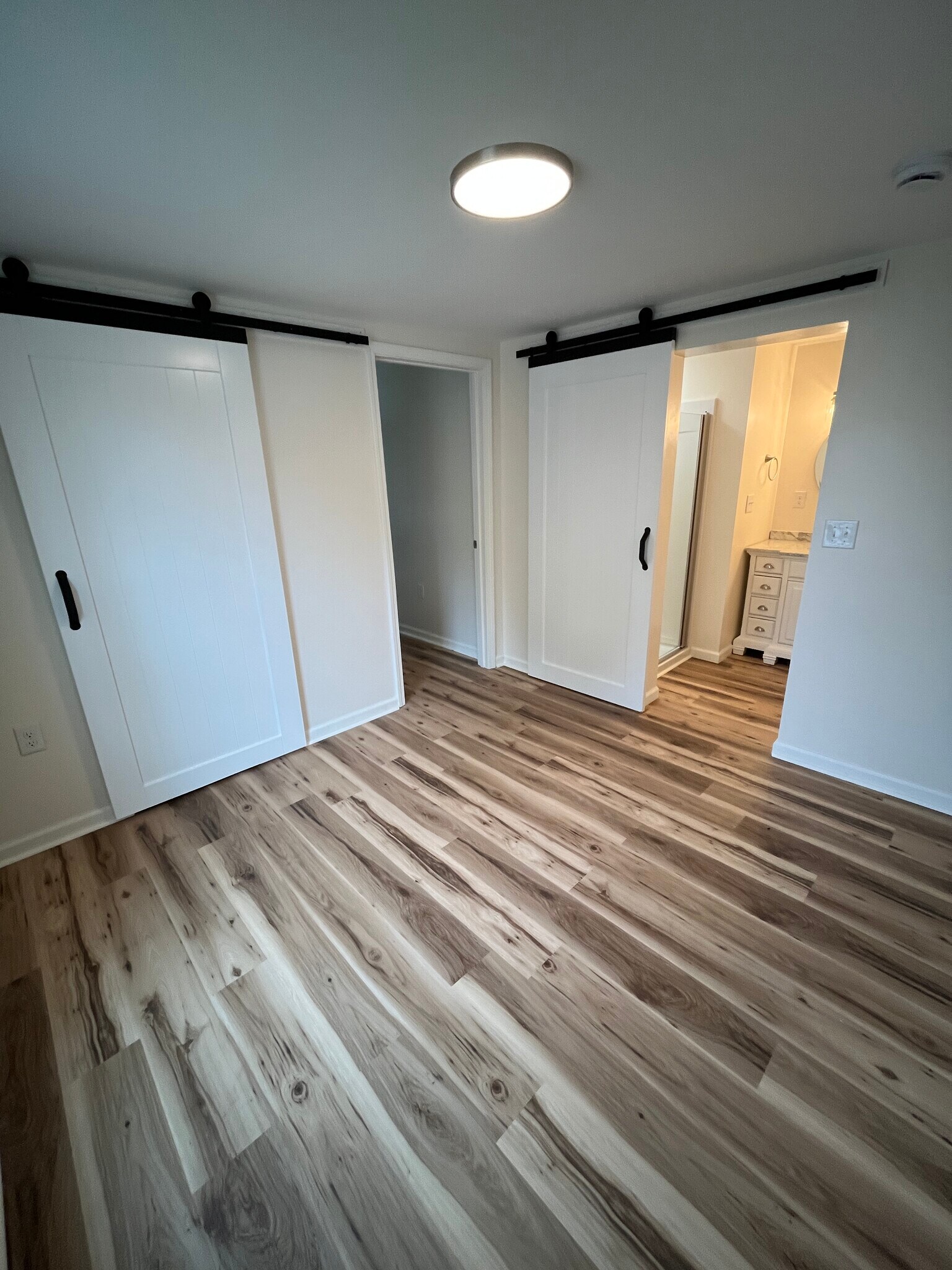 Sliding barn doors - 900 Elm St