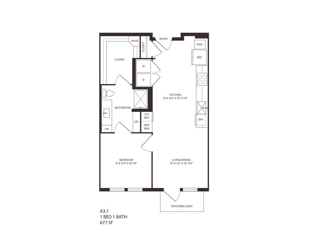 Floorplan - The Boheme