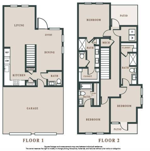 Floorplan - The Residences at Promontory