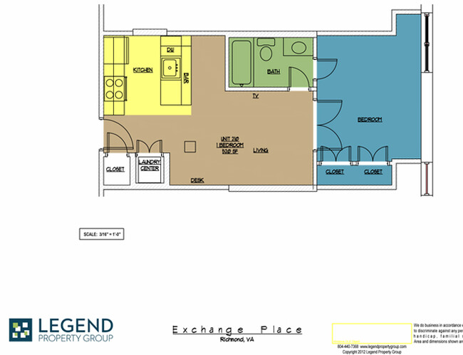 Floorplan - Exchange Place