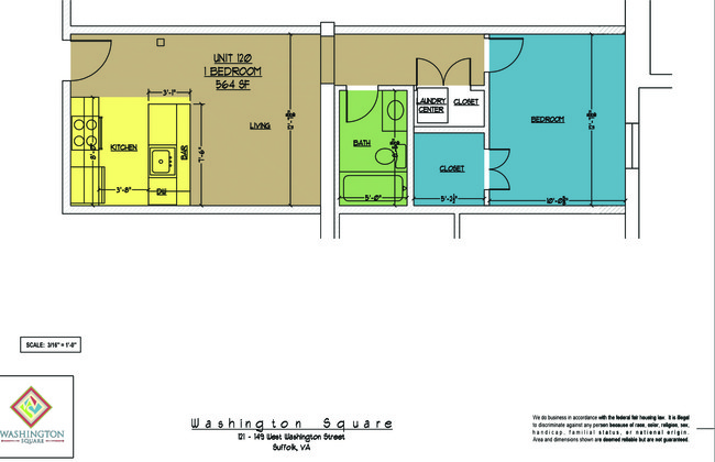 Floorplan - Washington Square