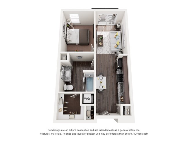 Floorplan - Rivera on Broadway Apartments