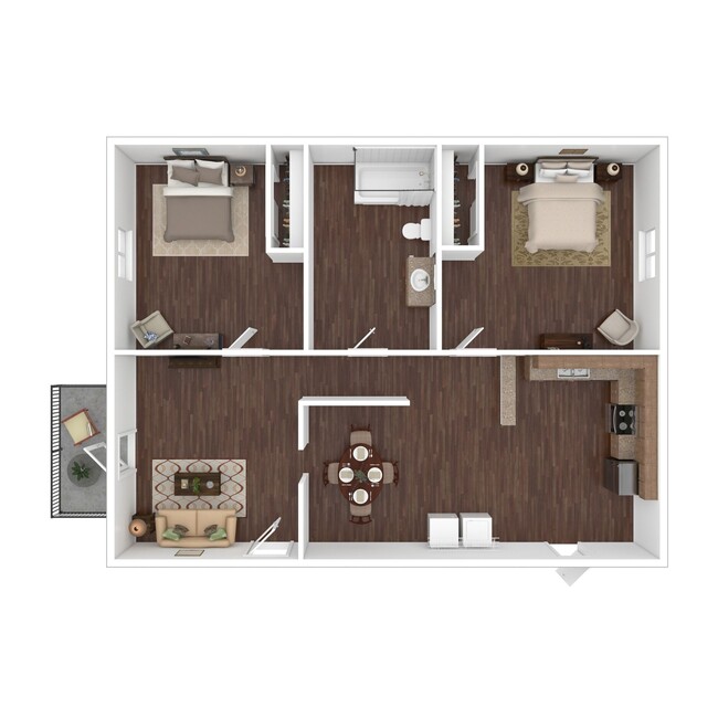 Floorplan - The Historic Residences at Dutch Hill