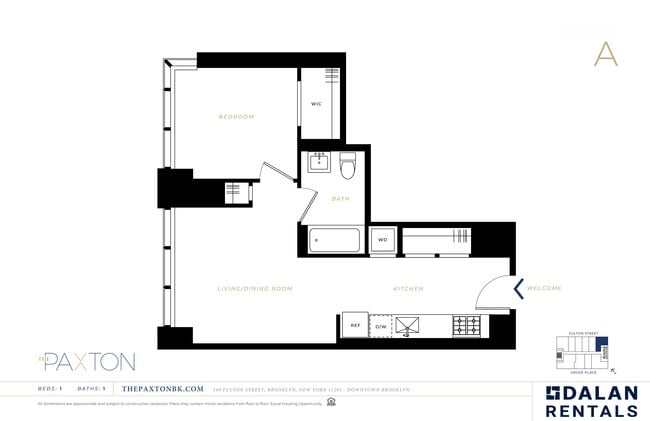 Floorplan - The Paxton