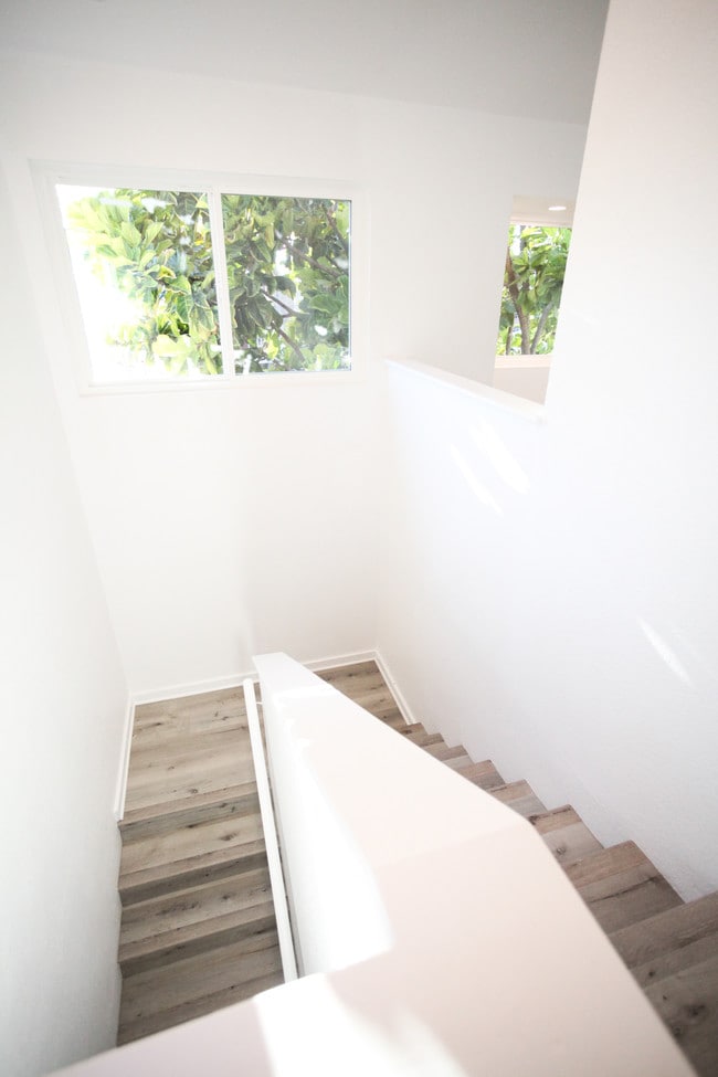 stairs up to the unit - 405 Brooks Ave