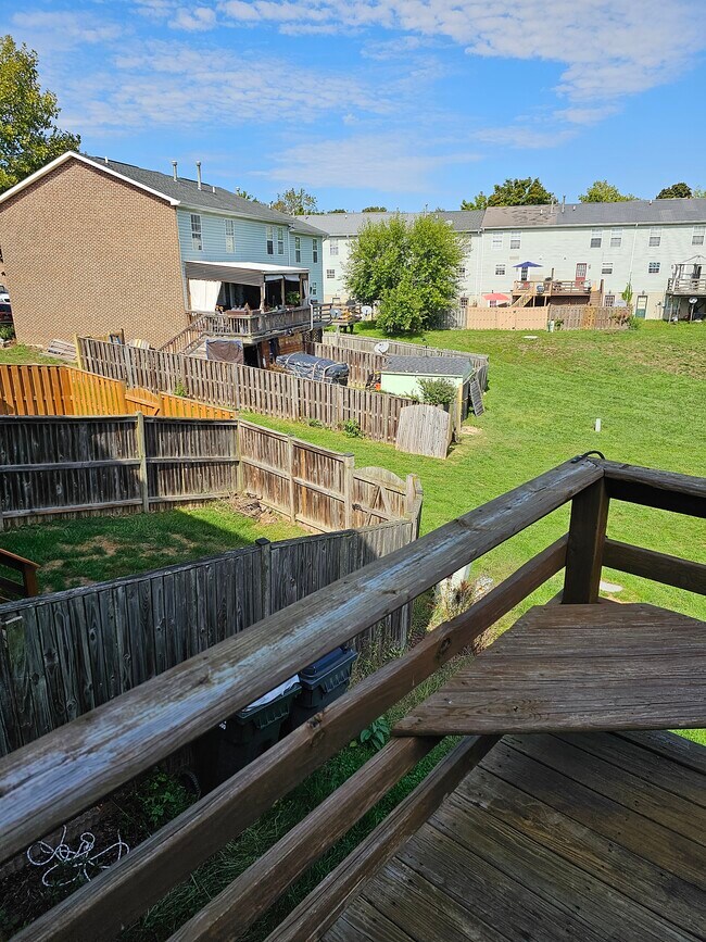 View from deck - 130 Little River Dr