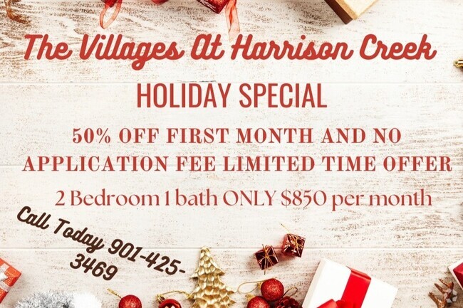 Building Photo - Villages at Harrison Creek- 50% off 1st month