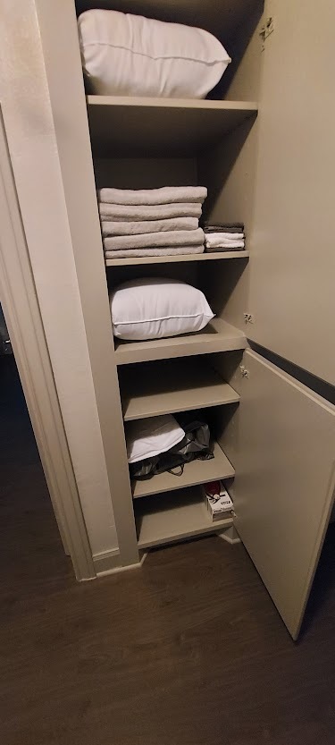 Linen Closet is Stocked for Your Seamless Move-In - 3338 Blodgett St