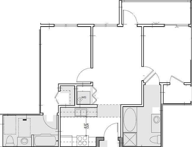 Verona 2x2 floor plan PR SM Verona LLC - PR SM Verona LLC