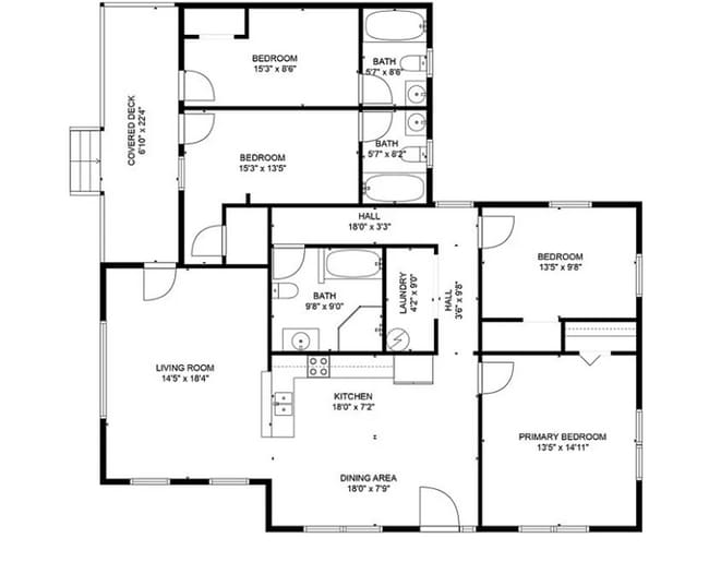 Building Photo - Ideal for Families or Roommates: 4BR/3BA Lakefront Home with Dual Private Suites