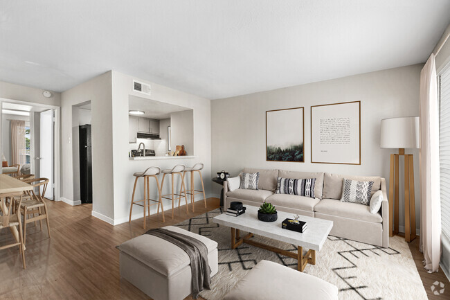 The Manhattan Living Room - The Lofts at 3402