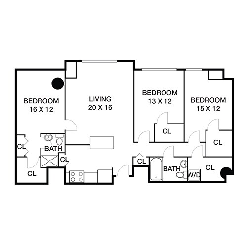 Floorplan - The Left Bank
