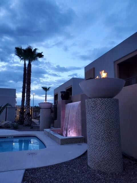 Water and Fire Features - 4201 Northrise Dr