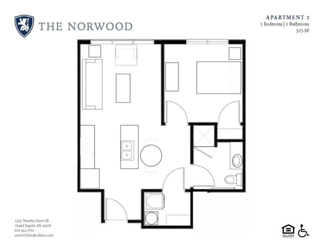 The Norwood - Floor Plans 2 - The Norwood Apartments